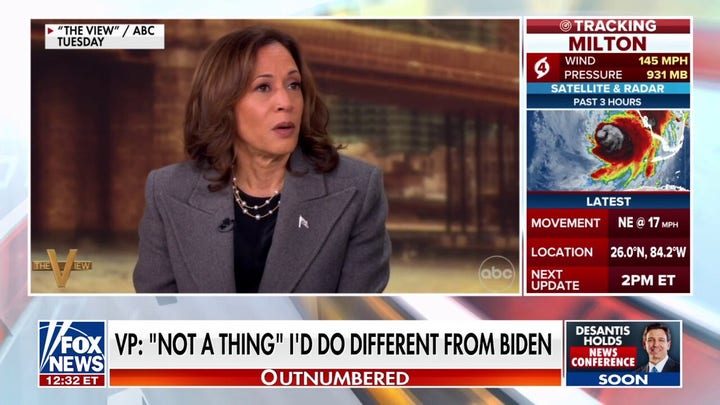 Kamala Harris admits there